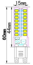 G9-2835BD-64LED AC110V/220V G9 SMD LED Mais Birne