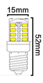 E14-2835BD-32LED AC110V/220V E14 SMD LED Mais Birne