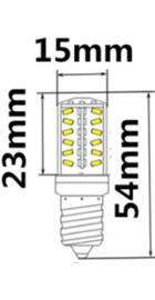 E14-3014B-58LED AC110/220V E14 SMD LED-Mais-Licht