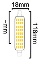 R7S-2835-86LED AC110/220V R7S SMD LED Lampe